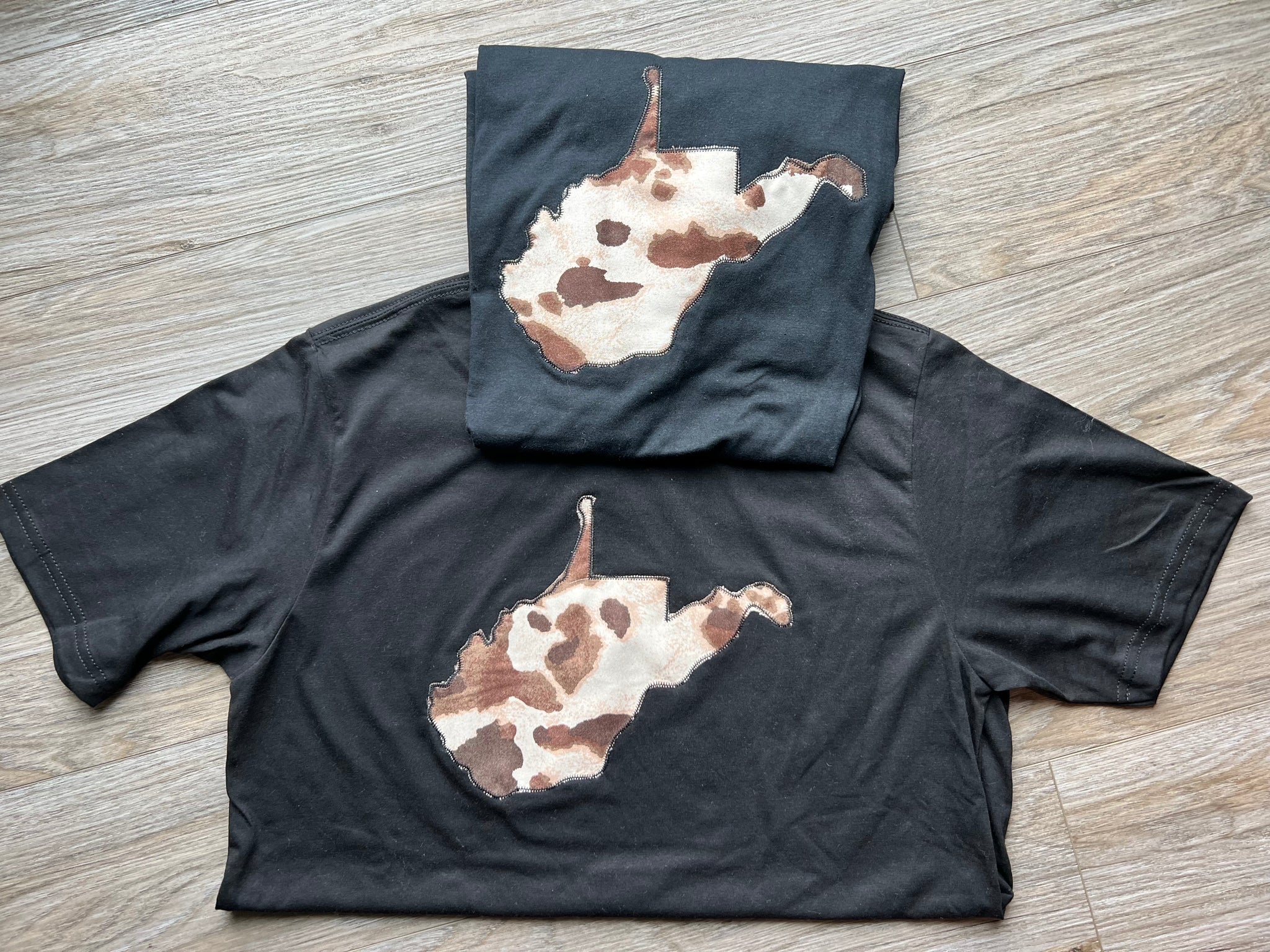 WV Cow Appliqué T-Shirt